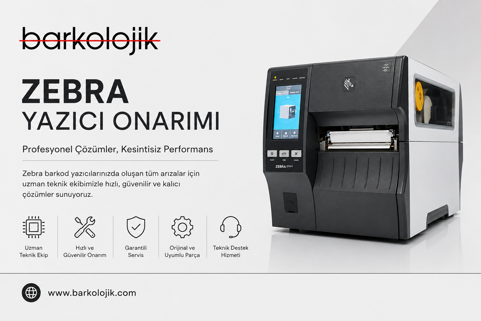 Zebra Yazıcı Onarımı